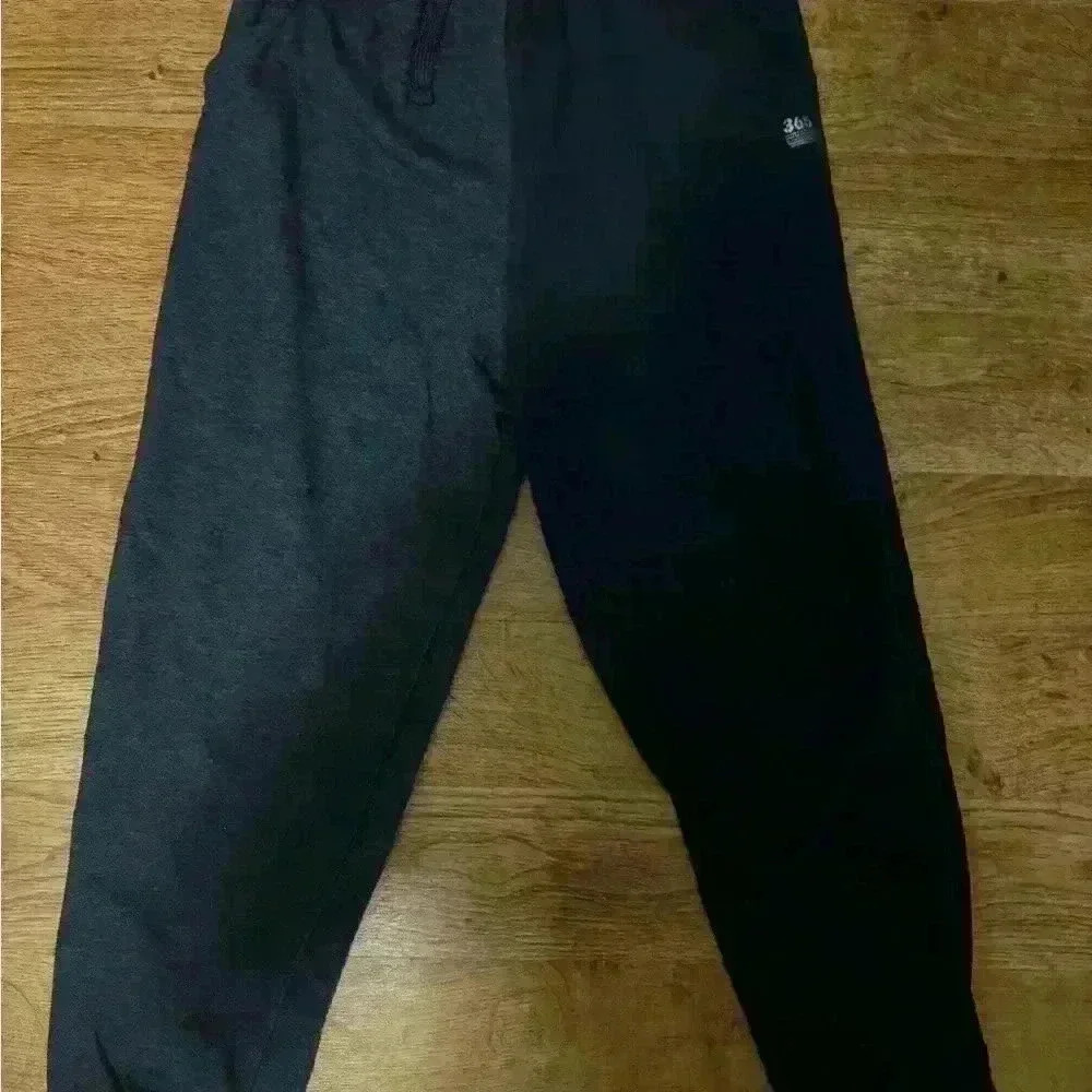 Boys Two-Tone Blue Sweatpants - Size 10